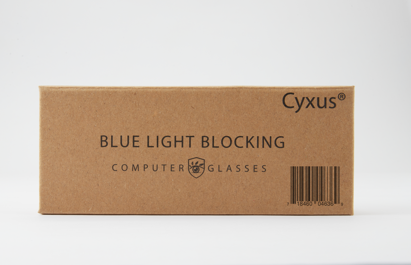 Cyxus Blaulichtfilter Brille Herren/Damen, Computer Laptop Gaming Brille, UV Schutzbrille gegen Kopfschmerzen, Klassisches Schwarzes Rahmendesign, Geschenke für Männer Frauen