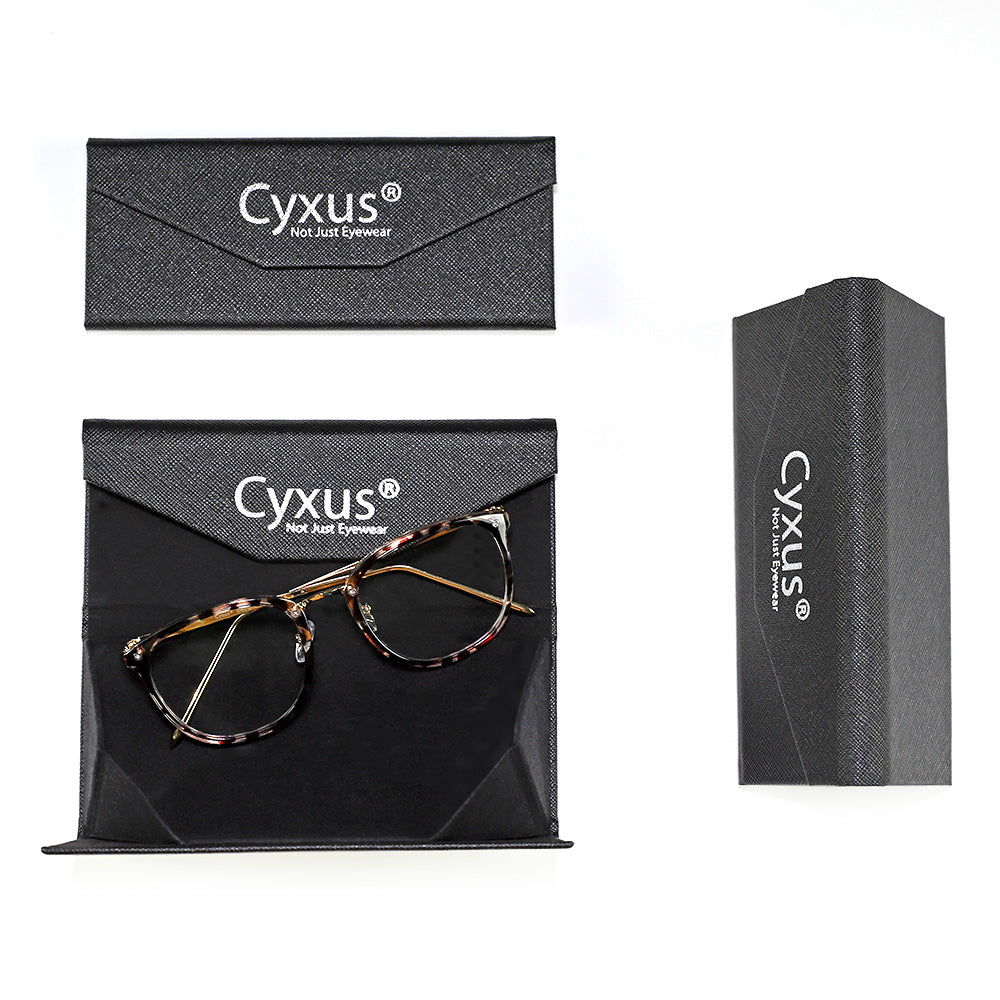Cyxus Triangle Eyeglasses Case Glasses Case cyxus
