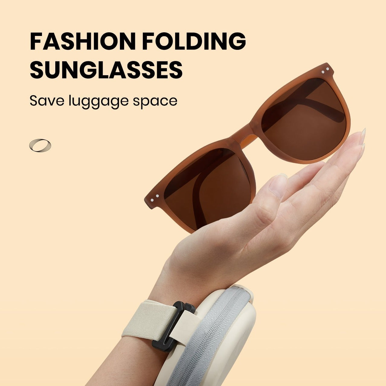 Polarized Mini Folding Sunglasses