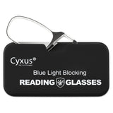 Presbyopia Blue Light Blocking Clip on Reading Glasses 2606 Reading Glasses cyxus