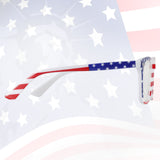 US Flag Blue Light Filter Computer Glasses Wing Computer Glasses cyxus